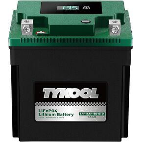 YTX20L-BS-STD Lithium LiFePO4 Motorcycle Battery 12v, 480CCA, 2X Cranking Amps,Digital Readout,Powersports Battery,for ATV,UTV,Jet Ski,PWC,Snowmobile,Quad,Riding Lawn Mowers and tractors in Kuwait