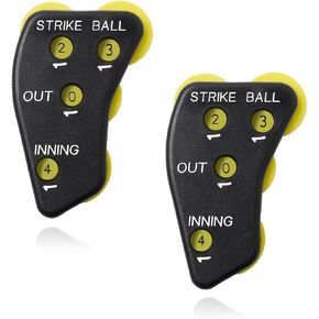 2 حزمة 4 عجلة البيسبول حكم الفرس مؤشر الحكم والعتاد الكرة اللينة معدات حكم الملعب عداد الفرس لتسجيل النقاط تسجيل عموميات الأدوار الكرات in Kuwait