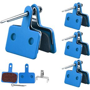 4 Pairs Bike Brake Pads, Disc Brake Pads (Resin,Semi-Metallic) for Mountain Bike Disc Brakes, Bicycle Brake Pads Compatible with TRP Tektro Shimano Deore Br Ebike Brake Pads in Kuwait