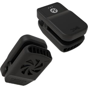 Tigeraire Lil Breezy Clip-On Hat Fan – Mini Personal Portable Hat Fan with 8 MPH Airflow, 6H Runtime | Face Cooling for Golf, Outdoor Sports, Travel | Silent & Rechargeable | Hat Clip Design - Black in Kuwait