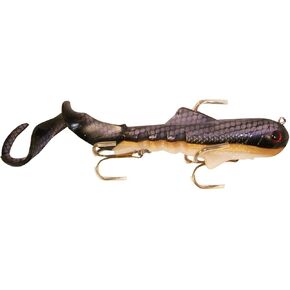 Super-D Swimbait - Realistic Fishing Lures for Bass, Musky, Walleye, Crappie, and More - Fishing Gifts for Men - 4.7oz 9" (14" w/Tail) Swim Baits, Bass Lures (Darkwater Perch) in Saudi Arabia