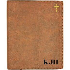 شخصية NIV Journaling الكتاب المقدس | نسخة دولية جديدة | اسم محفور مخصص | سهلة القراءة دراسة الكتاب المقدس | هدية مسيحية للرجال والنساء والأطفال in Kuwait