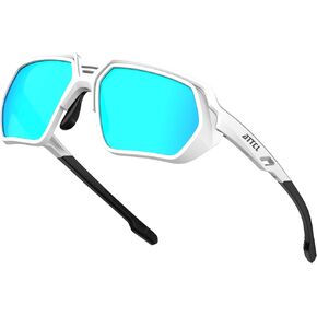 ATTCL Sports Polarized Sunglasses for Men: Womens UV400 Protection, Lightweight Wrap Around TR90 Frame for Fishing Golf in Kuwait
