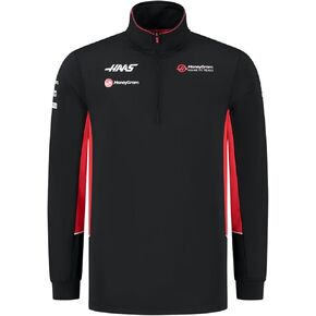 CMC Motorsports Haas Racing F1 2024 Team 1/4 Zip Fitted Sweater in Kuwait