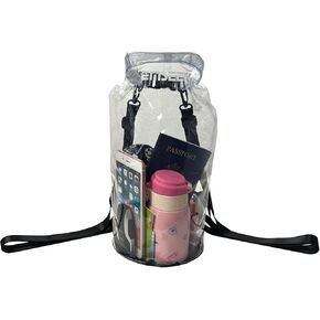 Stadium Approved Clear Bag Water Resistant Crossbody Bag Backpack Transparent Dry Pouch Pack for Concert Museum Sport Game Travel Beach in Kuwait