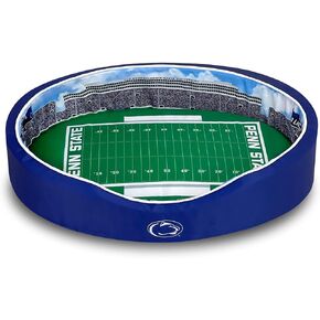 سرير كلاب بيضاوي ممتاز مرخص رسميًا من الرابطة الوطنية لرياضة الجامعات (NCAA)، مقاس صغير من ولاية بنسلفانيا نيتاني ليونز in Kuwait