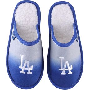 شبشب FOCO MLB للرجال ذو الشعار الأساسي الرسمي المطرز ببطانة شيربا متدرجة in Kuwait