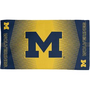 Michigan Wolverines NCAA Hussle Micro Fiber Sports Towel 24 x 42 Inches in Saudi Arabia
