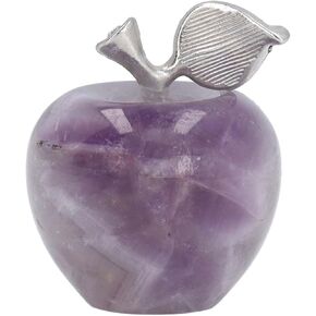 Figurine Paperweight, Handcrafted Stone Statue Ornament, Decorative Sculpture for Desktop, Home Office & Wedding Gift (Violet) in Kuwait