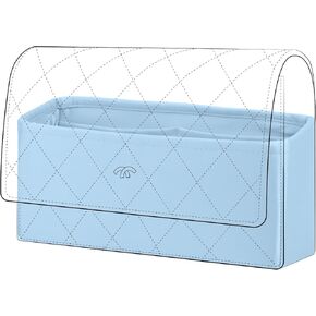 DGAZ Purse Organizer Insert for Chanel 19 Bags，Silk Bag Organizer，Luxury Handbag & Tote Shaper （Burgundy，19-Flap26） in Kuwait