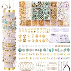 Wurosi 544Pcs Keychain Making Kit with Charms, Including 24 Keychains Clips 30 Extender Chain 198 Charm Jewelry Plier, DIY Keychains Kit, for Keychain Making Supplies DIY Crafts in Saudi Arabia