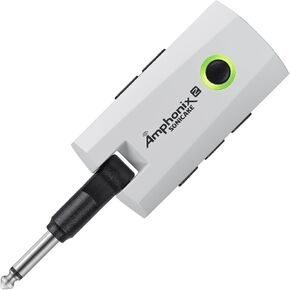 SONICAKE Guitar Headphone Amp - 50 Factory Presets, 9 Effect Modules, App Control, USB Audio Recording, Rechargeable Portable Electric Guitar Amplifier for Home Practice & Performance, Amphonix 2 in Kuwait