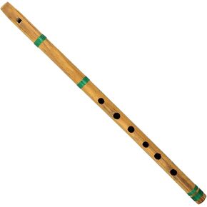 IBLAY Handcrafted Wooden Flute | Side Play Bansuri with Nakkashi Carving Bansuri/Handicraft Bansuri Musical Mouth Instrument | Musical Mouth Instrument for Classical (Bamboo Flute_1) in Kuwait