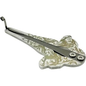 اليهود القيثارة الموسيقية الفم القيثارة للبالغين الأداء المهني لهجة مشرقة ونقية، نوعية ممتازة خفيفة ومحمولة، وسهلة الاستخدام، مع قطعة قماش للتنظيف (الفك القيثارة النمر) in Kuwait