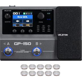 Valeton GP-150 Multi-Effects Guitar Processor with HD Modeling, 200+ Effects, Built-In Battery, IR & NAM Support, Expression Pedal, USB Audio Interface in Kuwait