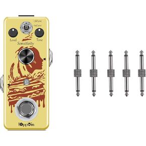 Optical Compressor Pedal & IOppWin 5-Pack 6.35mm Mono Male to Male Patch Cables in Kuwait