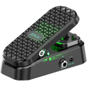 EROK MP-6 2-in-1 Wah & Volume Pedal for Electric Guitar, Custom RM-Type Shielded Inductor, Pure Analog Tone, Active Volume, 23° Stroke（Power Adapter Not Included） in Kuwait