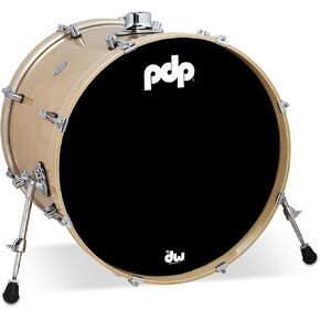PDP Concept Maple Bass Drum, 22" x 18", Natural Lacquer in Kuwait