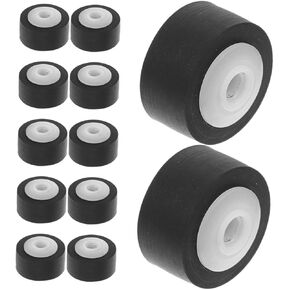 12pcs Replacement Pinch Rollers for Tape Recorders Audio Bearing Rollers for Stereo Players Practical Rubber Cassette Wheel for Smooth in Saudi Arabia