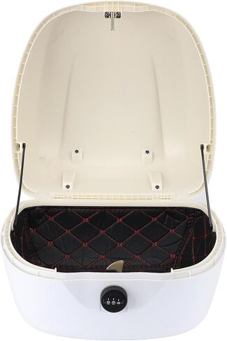 Top Case, ABS Storage Box, 33L Trunk with Removable Lining for Scooters and Electric Bikes (Blue) in Kuwait