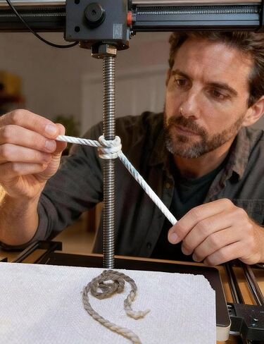 Gear Floss Microfiber Cleaning Rope plus lubricating cream,For cleaning hard-to-clean areas like bicycle transmission pulleys,3D printer lead screws,etc.(40 microfiber ropes,4 grams lubrication) in Kuwait