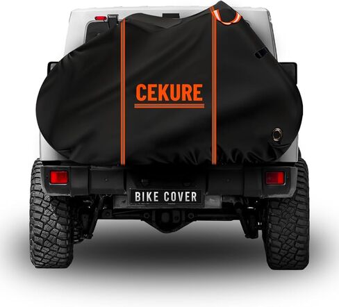 غطاء دراجة مقاوم للماء في الهواء الطلق 210D، 1-2 دراجة ثابتة - غطاء دراجة أكسفورد عالي التحمل مقاوم للتمزق ومقاوم للرياح للتخزين في الهواء الطلق، غطاء دراجة للدراجات الإلكترونية يأتي مع حقيبة حمل in Kuwait