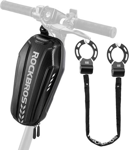 ROCKBROS Bike Lock Scooter Lock 23.4-Inch Heavy Duty Anti-Theft Chain Lock with Key E-Bikes Accessories in Saudi Arabia