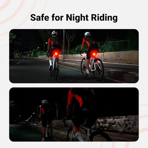 COOSPO TR70 Bike Radar Tail Light, Alerts for Vehicle in 140M, Auto Brake Highlight, 7 Lighting Modes, 40H Long Battery Life, Support APP/Garmin Cycling Computers Display for Road & MTB Cycling Safety in Kuwait