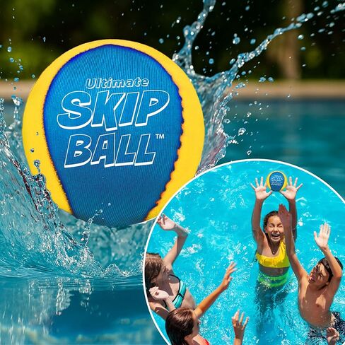 أكتيف لايف كرات تخطي المياه النهائية، كرة نطاطة للمياه لحمام السباحة، ألعاب الشاطئ للأصدقاء والعائلة والأطفال والكبار in Kuwait