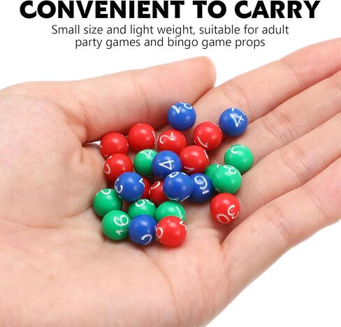 Gadpiparty 49 قطعة من كرات السحب المرقمة 1-50 ملحقات ألعاب البنغو البلاستيكية الملونة لأقفاص البنغو للحفلات وسحب السحب للترفيه الداخلي in Kuwait