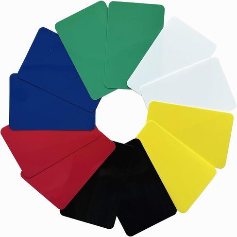 Yuanhe 12Pack Poker Cut Cards - Bridge Size Casino Cutting Card in Muti Colors for Poker Texas Hold'em Blackjack Home Games in Saudi Arabia