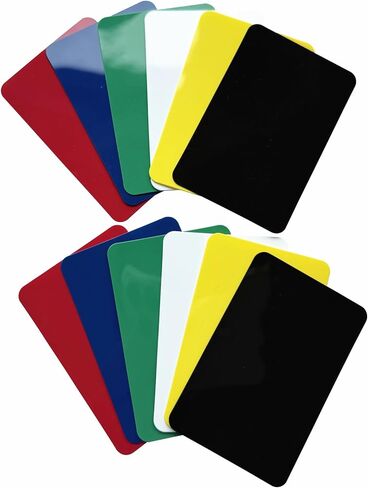 Yuanhe 12Pack Poker Cut Cards - Bridge Size Casino Cutting Card in Muti Colors for Poker Texas Hold'em Blackjack Home Games in Saudi Arabia