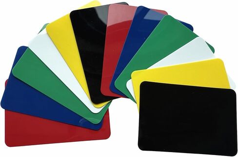 Yuanhe 12Pack Poker Cut Cards - Bridge Size Casino Cutting Card in Muti Colors for Poker Texas Hold'em Blackjack Home Games in Saudi Arabia