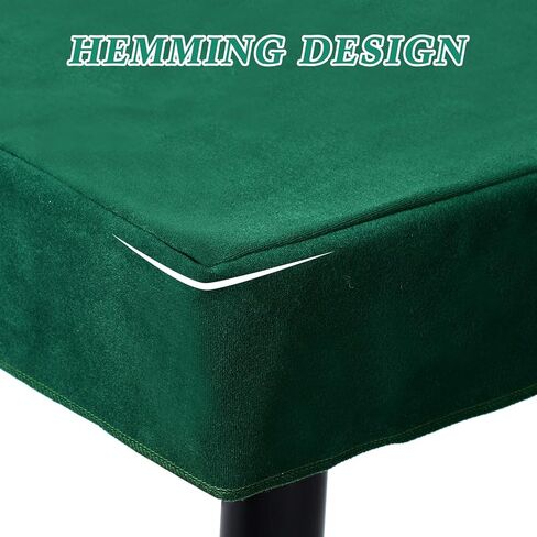 Frienda Game Table Cover Felt Game Tablecover Folding Tablecloth for Card for Playing Poker Cards Mahjong Puzzles Board Games, Table Not Included(Green,34 x 34 x 4 Inch) in Saudi Arabia