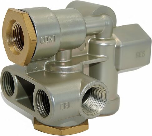 110500 Spring Brake Control Valve - Trailer Brake Priority with 3/8" Ports - Replaces Sealco 110500X, 170.110500, 065438, 51131 - Valve-Spring Brake Control for Truck Trailer Parking Stop in Kuwait