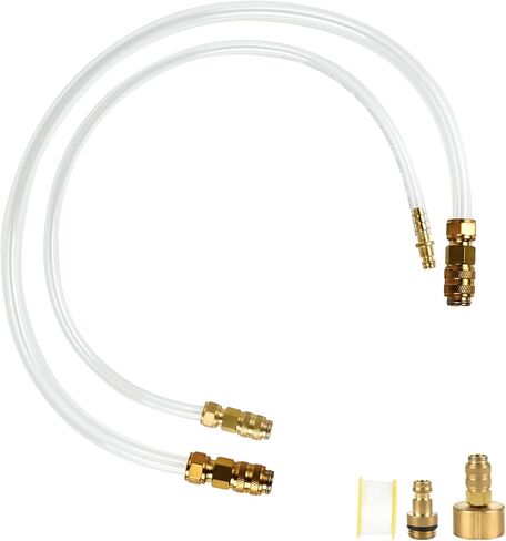 Hydraulic Steering Bleed Kit for Sea Star Systems, Quick Connect Fluid Filler Hose, Fits All Outboard, Sterndrive & Inboard Hydraulic Steering in Saudi Arabia
