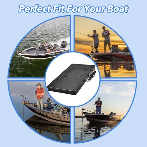 MKA-21 Quick Release Bracket 1854021,Fits Ulterra,Terrova,PowerDrive,PowerDrive V2,Deckhand 40,Pontoon Trolling Motors,Easy Install Mounting Bracket,Black in Kuwait