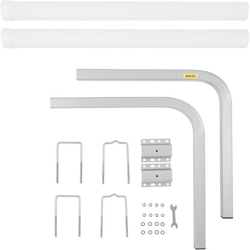 VEVOR Boat Trailer Guide, 16.7"- 60″ Adjustable Design Trailer Guide Poles, 2PCS Trailer Guide-Ons for Ski Boat, Fishing Boat or Sailboat Trailer in Kuwait