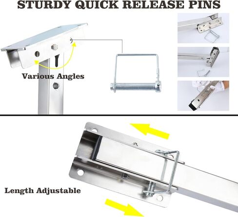 Boat Launching Wheels, 10" Removable Boat Transom Launching Dolly Wheels for Inflatable Boats, Jon Boats, Transom Boat Launching Wheels in Kuwait