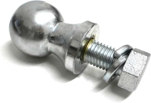 Replacement for 1-7/8" Trailer Hitch Ball W 3/4" Internal Thread + Bolt Chrome Boat OEM in Saudi Arabia