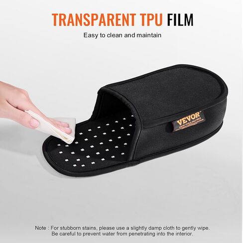 VEVOR Red Light Therapy for Foot, 660nm & 850nm Red Light Therapy Slipper with 240 LEDs & 10 Hz/40 Hz Pulse Mode, Double-Sided LED Light Therapy Shoe for Foot Toe Instep Sole Pain Relief, Muscle Relax in Saudi Arabia