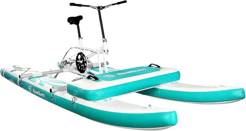 Spatium 2.0 Model Water Bike for Lake Inflatable Pontoon with Pedal Water Bicycles with 3-Blade Propeller for Water Sports in Kuwait