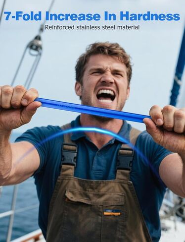 Mellbree Rope Splicing Tools, 7 Pcs 1/4", 5/16", 3/8", 7/16", 1/2" Rope FID with Pusher for Boating, Sailing, Dock Lines & Anchor Ropes – Heavy Duty for Braid Ropes in Saudi Arabia