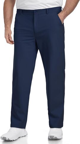 Big and Tall Mens Golf Pants 28/30/32 Inseam Stretch Work Dress Slacks Lightweight Casual Trousers with Pockets in Kuwait