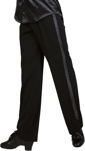 SCGGINTTANZ CR514 بنطلون سباق للتدريب على الرقص اللاتيني الحديث احترافي على الطراز العمودي للرجال in Kuwait