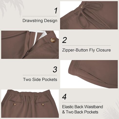 LETAOTAO Tall Linen Pants for Men 32/34/36/38 Inseam Summer Yoga Beach Long Trousers Relaxed Fit Straight Legs in Kuwait