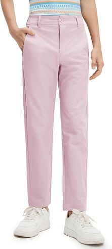 M MAELREG Boys Golf Pants Stretch Flat Front Dress Athletic Casual Youth Golf Pants School Uniform Pants with Mesh Pockets in Saudi Arabia
