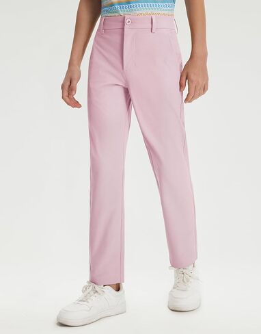 M MAELREG Boys Golf Pants Stretch Flat Front Dress Athletic Casual Youth Golf Pants School Uniform Pants with Mesh Pockets in Saudi Arabia