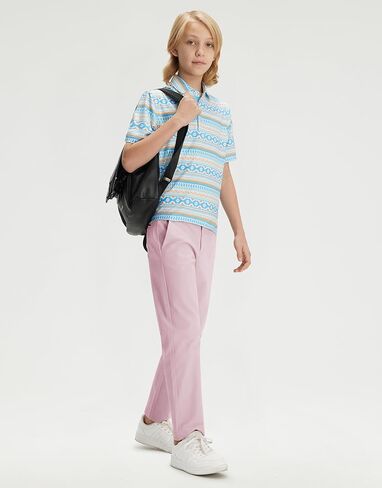 M MAELREG Boys Golf Pants Stretch Flat Front Dress Athletic Casual Youth Golf Pants School Uniform Pants with Mesh Pockets in Saudi Arabia