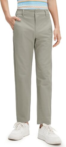 M MAELREG Boys Golf Pants Stretch Flat Front Dress Athletic Casual Youth Golf Pants School Uniform Pants with Mesh Pockets in Saudi Arabia